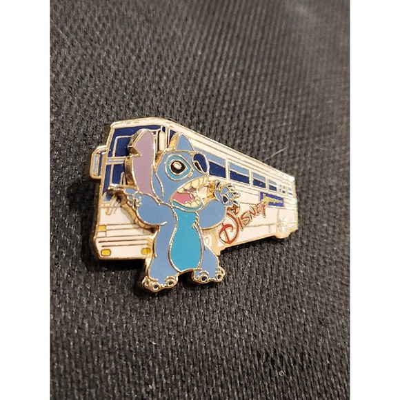 DISNEY STITCH PROTOTYPE EXPERIMENT 062~FRENCHFRY DISNEY MALL  Disney Pin 00092 STITCH TRANSPORTATION BUS Artist Proof LE‎ Only 25 made AP